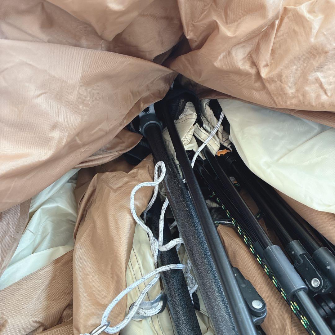 【美品】DOD キノコテント T4-610-RD レッド　大人気テント