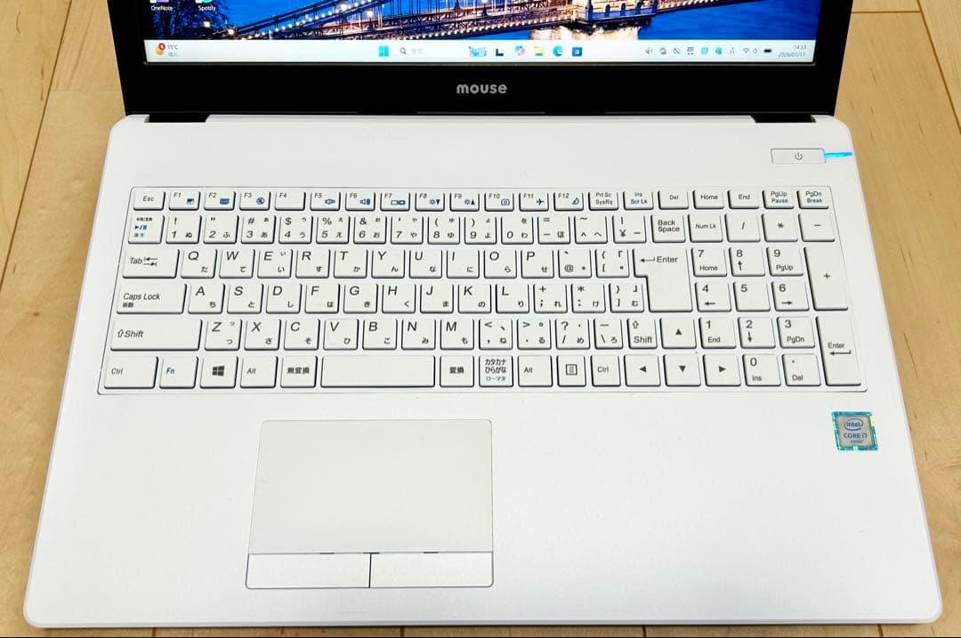 マウスコンピュータ Corei7 8GB 240GB Office FHD