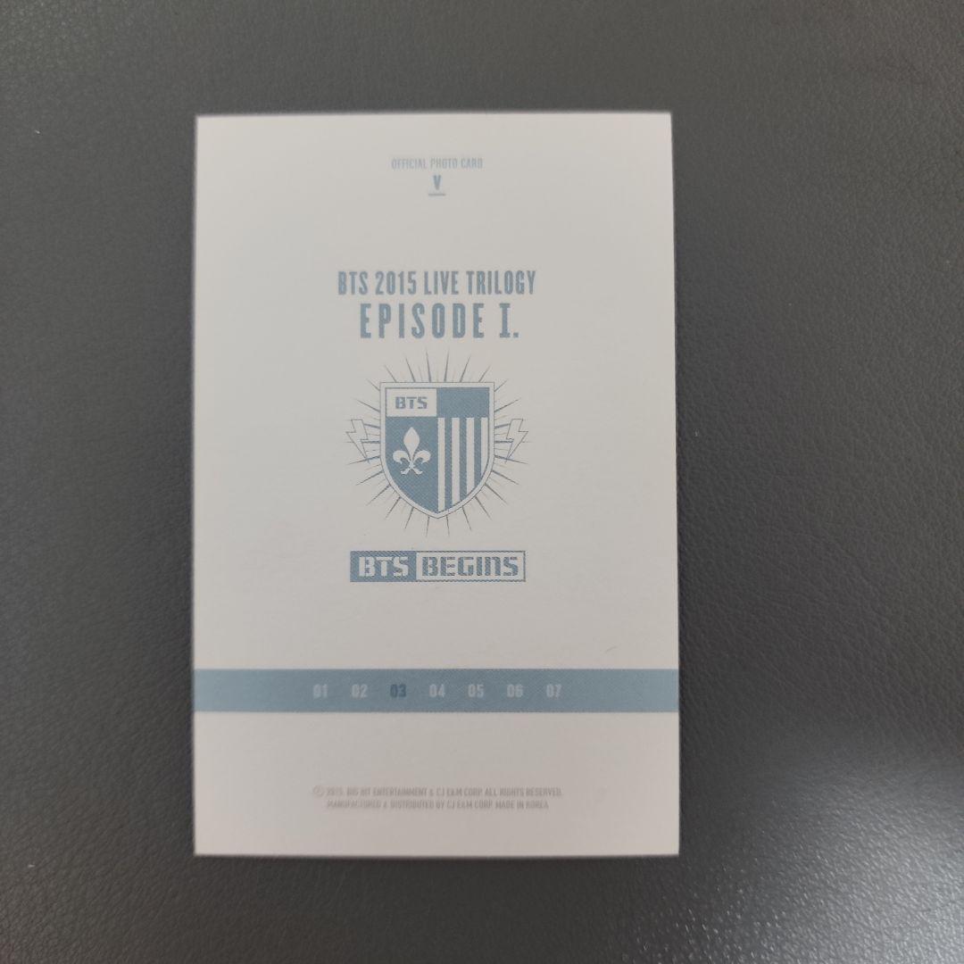BTS 2015 LIVE BEGINS トレカ V03
