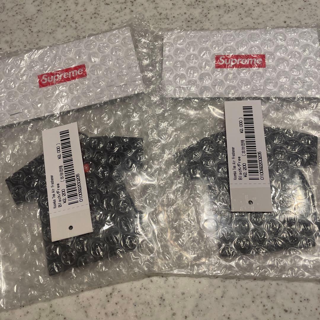 つむぎ　シュプリーム　新品未使用品　エアーフレッシュナーブラック3枚セット