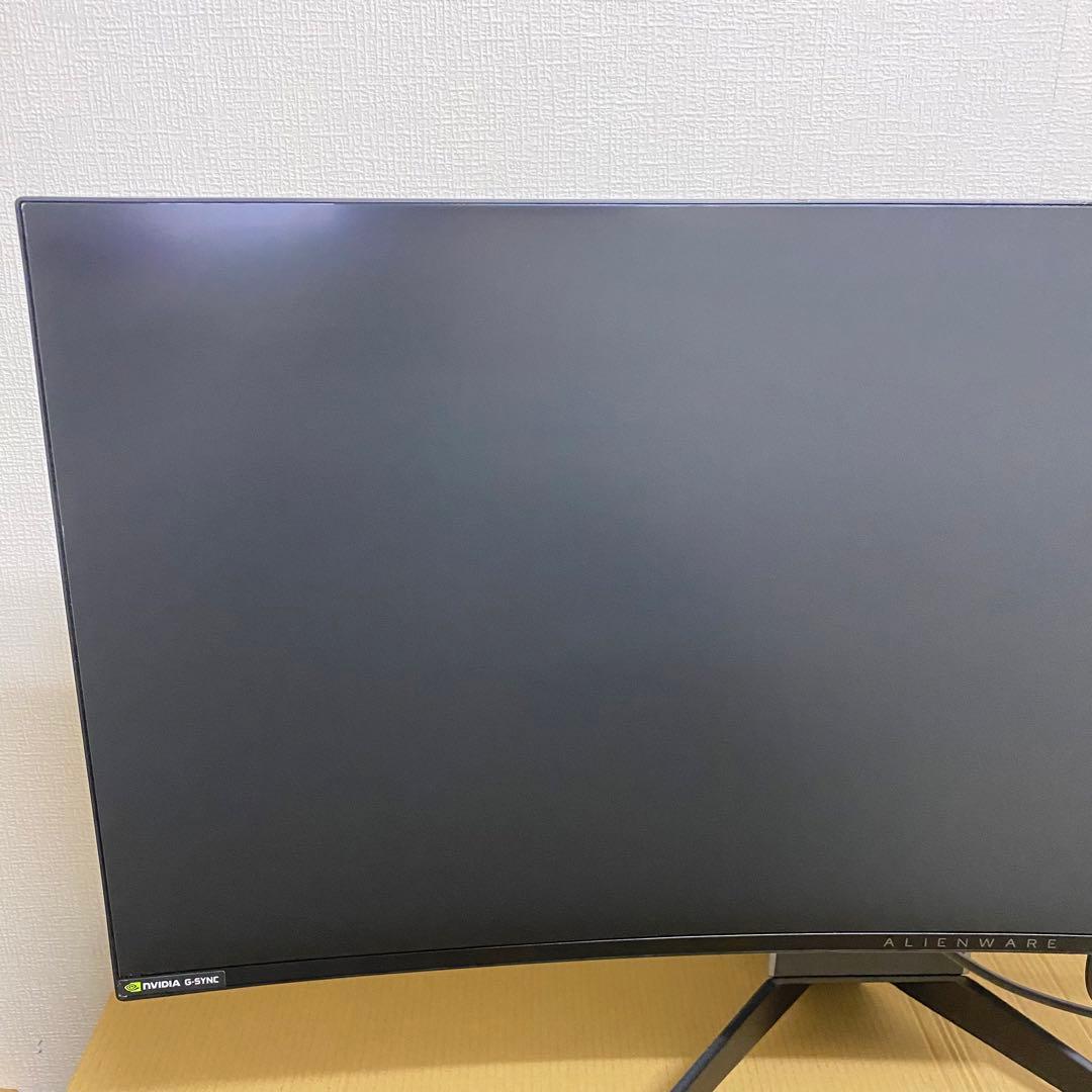 ALIENWARE 34インチ　ワイド曲面　ゲーミングモニター　AW3418DW