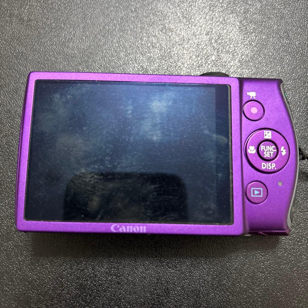 Canon IXY パープル デジタルカメラ