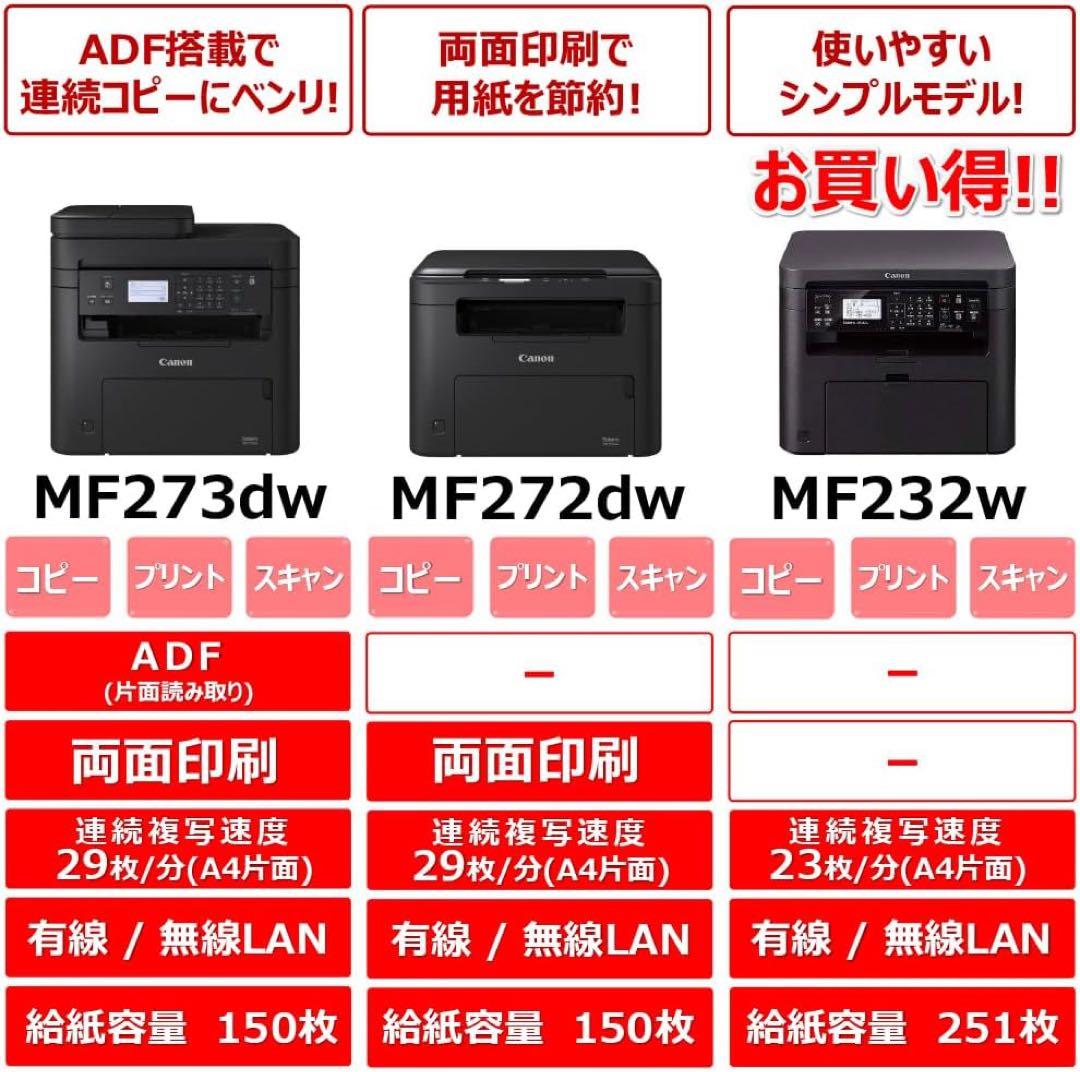 未開封　Canon Satera MF232W レーザープリンター