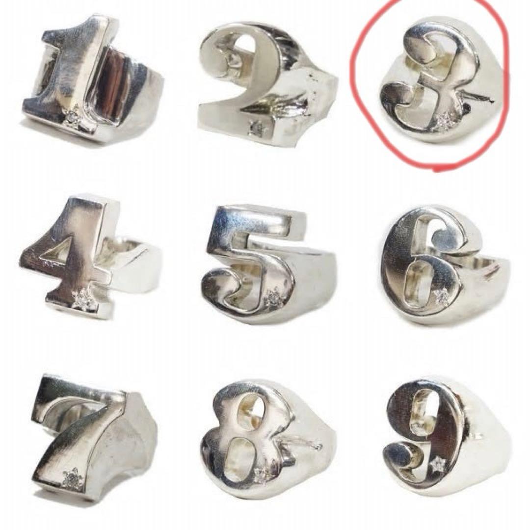 F-LAGSTUF-F NUMBER RING フラグスタフ ナンバーリング 3