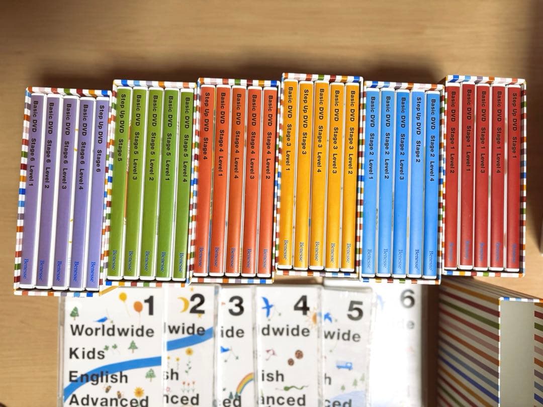 値下げ12/23まで！stage1〜6ワールドワイドキッズWWK ベネッセ