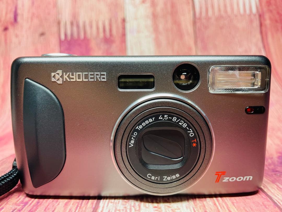 美品 KYOCERA キョーセラ T zoom 4.5-8/28-70