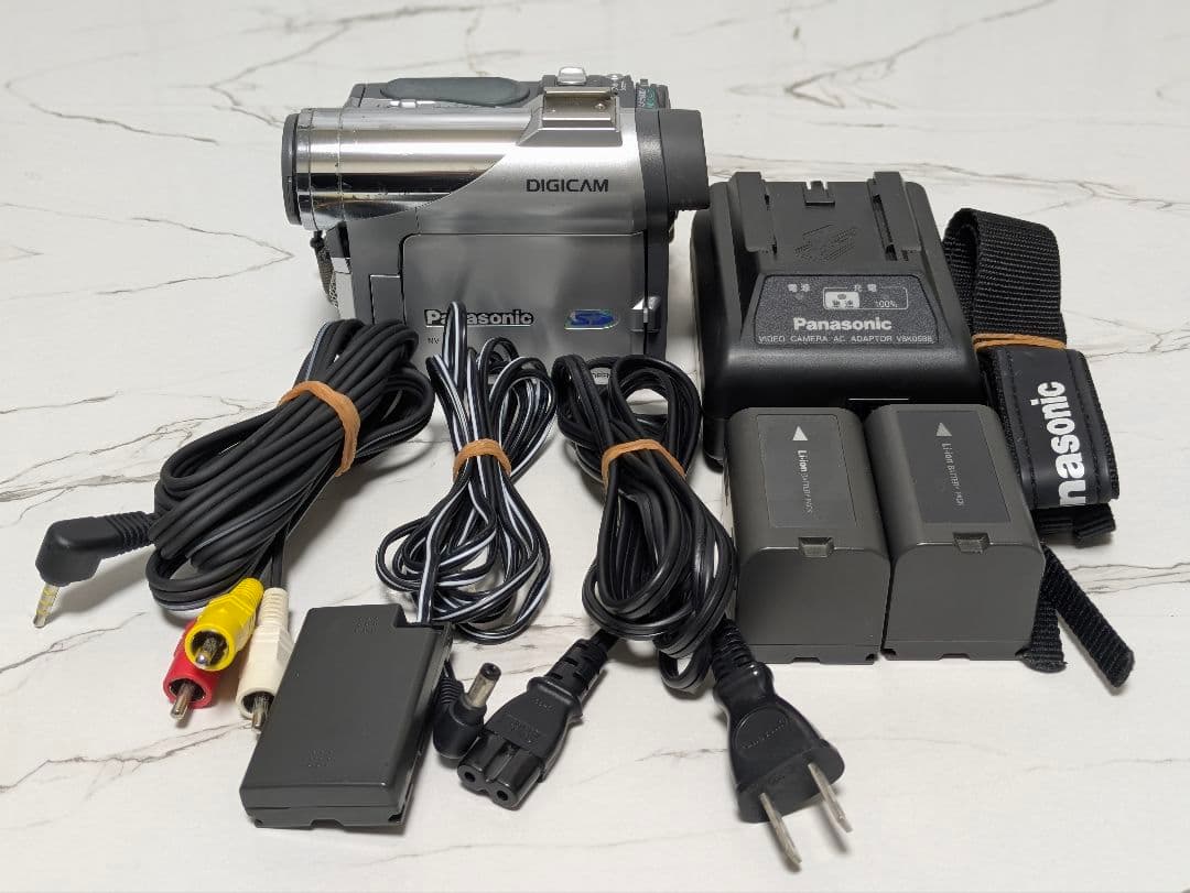 Panasonic　NV-GS5　MiniDV対応　ビデオカメラ　セット