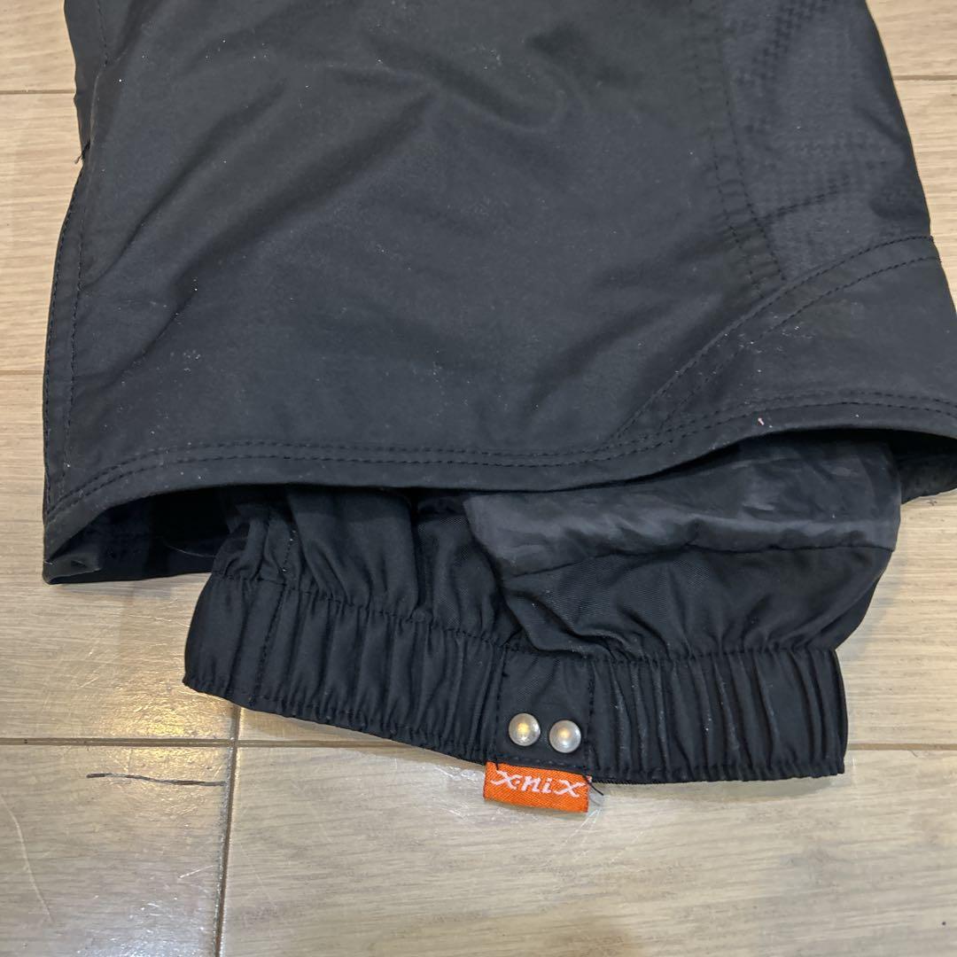 45000円！X-nix スノーボードウェア 上下セット ブラック
