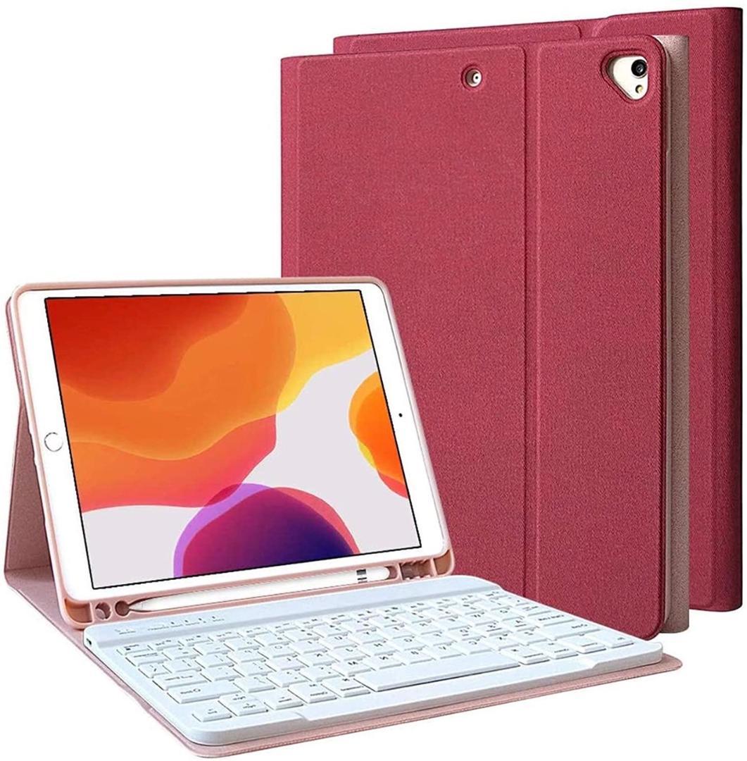 高級PUレザー製❣iPad専用設計で使い勝手＆利便性抜群♪❤ケース＆キーボード