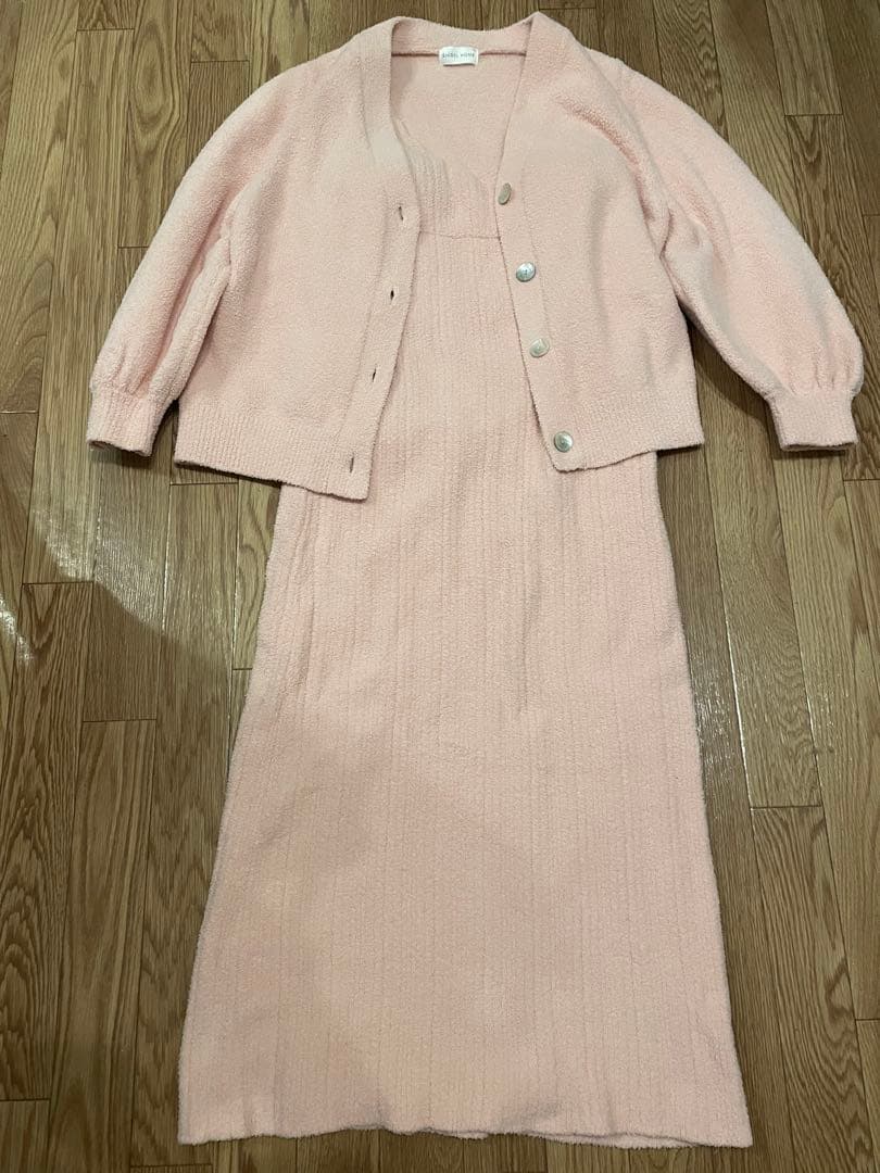 SNIDEL  スナイデル　ホーム　ワンピース　カーディガン　セット