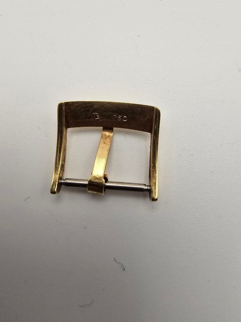 ヴァシュロン・コンスタンタン 尾錠 14mm幅 K18 750YG バネ棒