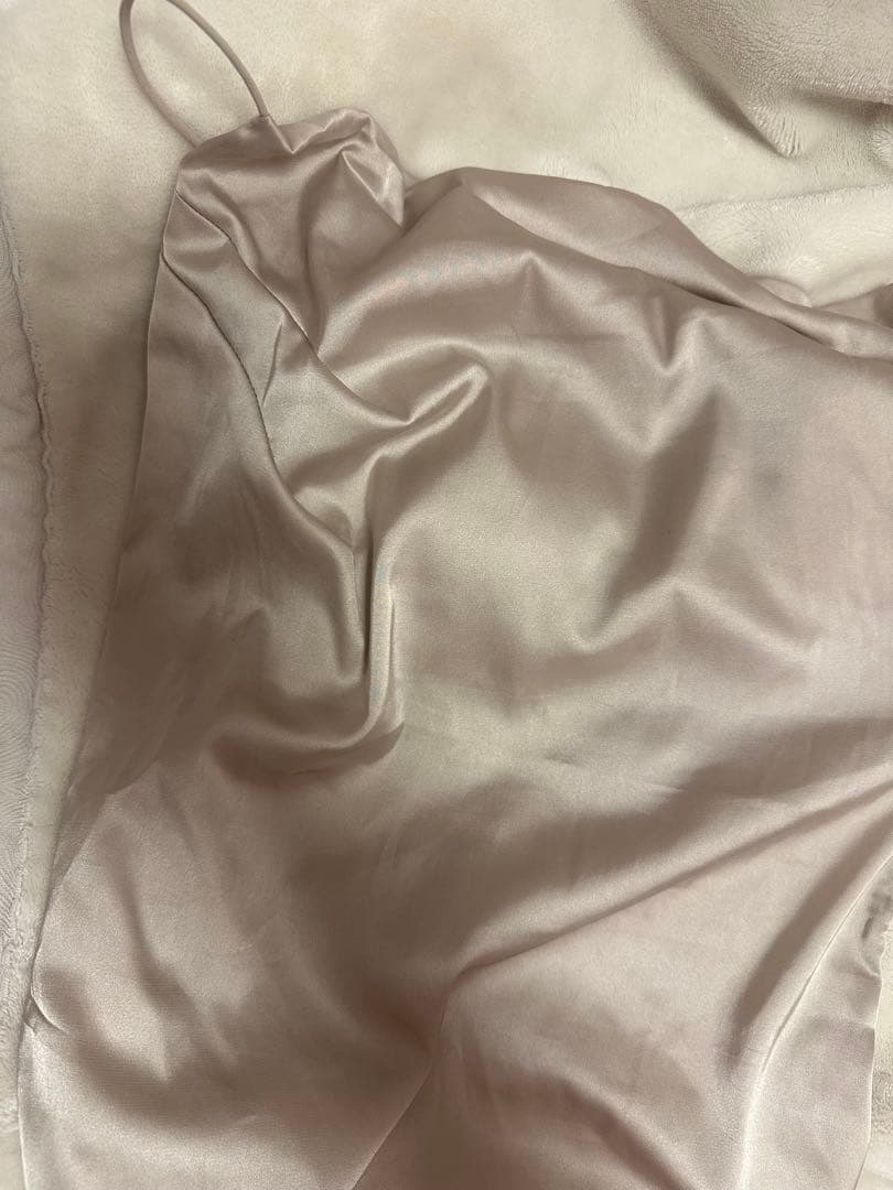 saki様限定　aimeine エメイン カップインドレープサテンキャミソール