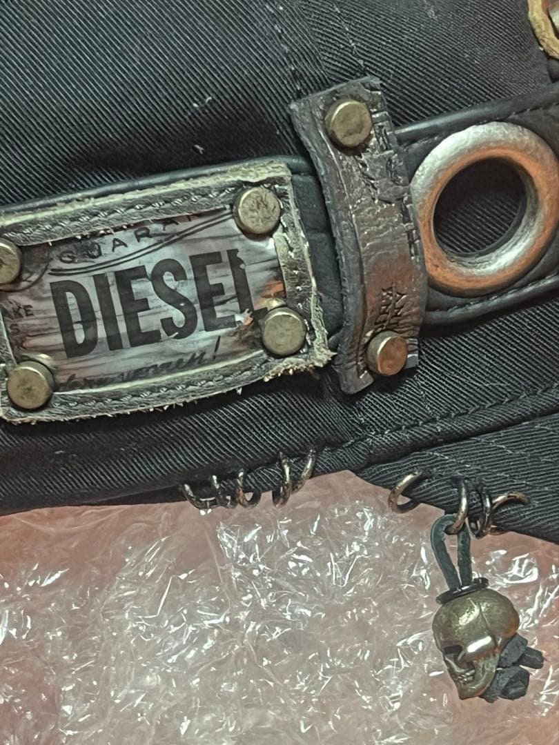 DIESEL ディーゼル　CAP ブラック　カスタムキャップ　アーカイブ