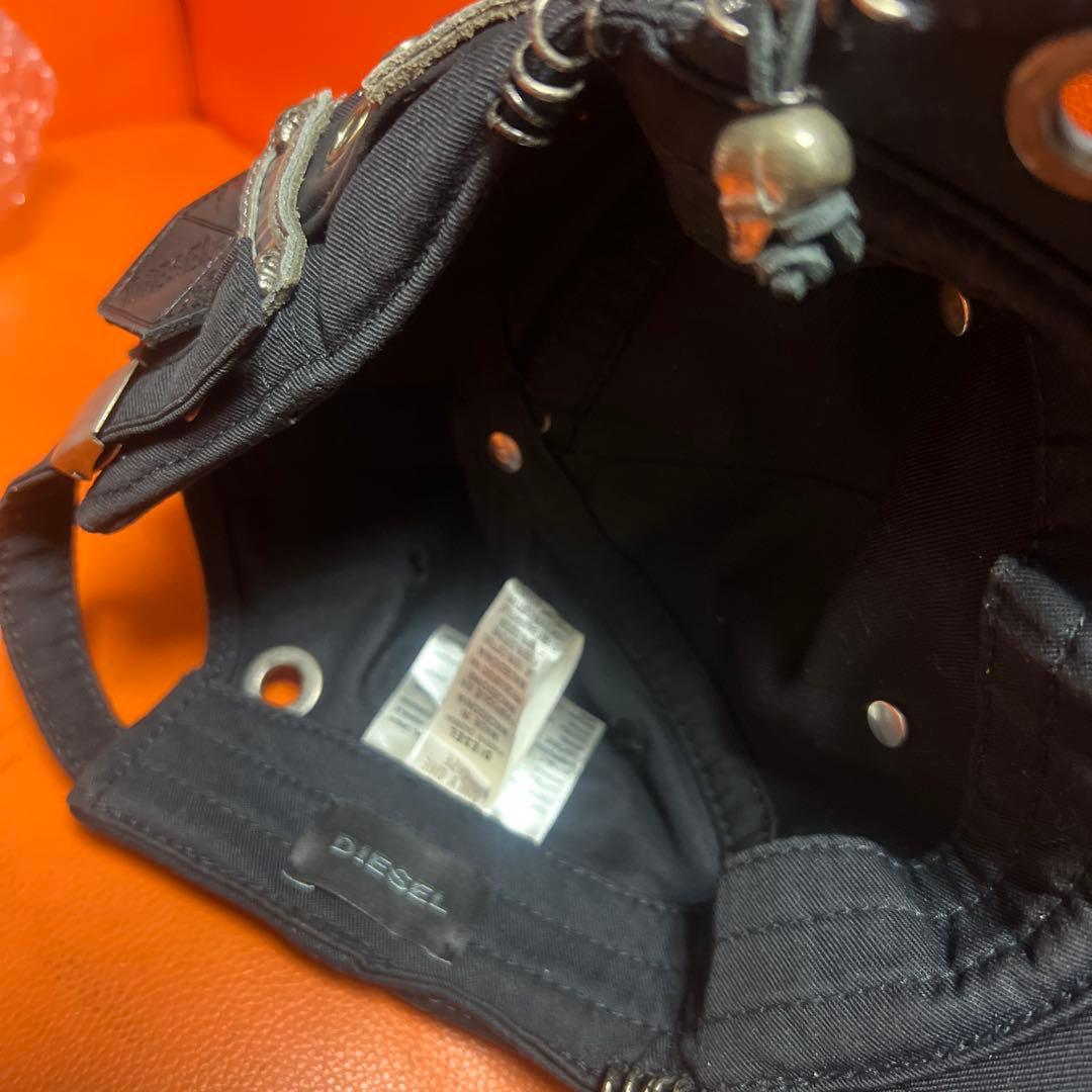 DIESEL ディーゼル　CAP ブラック　カスタムキャップ　アーカイブ