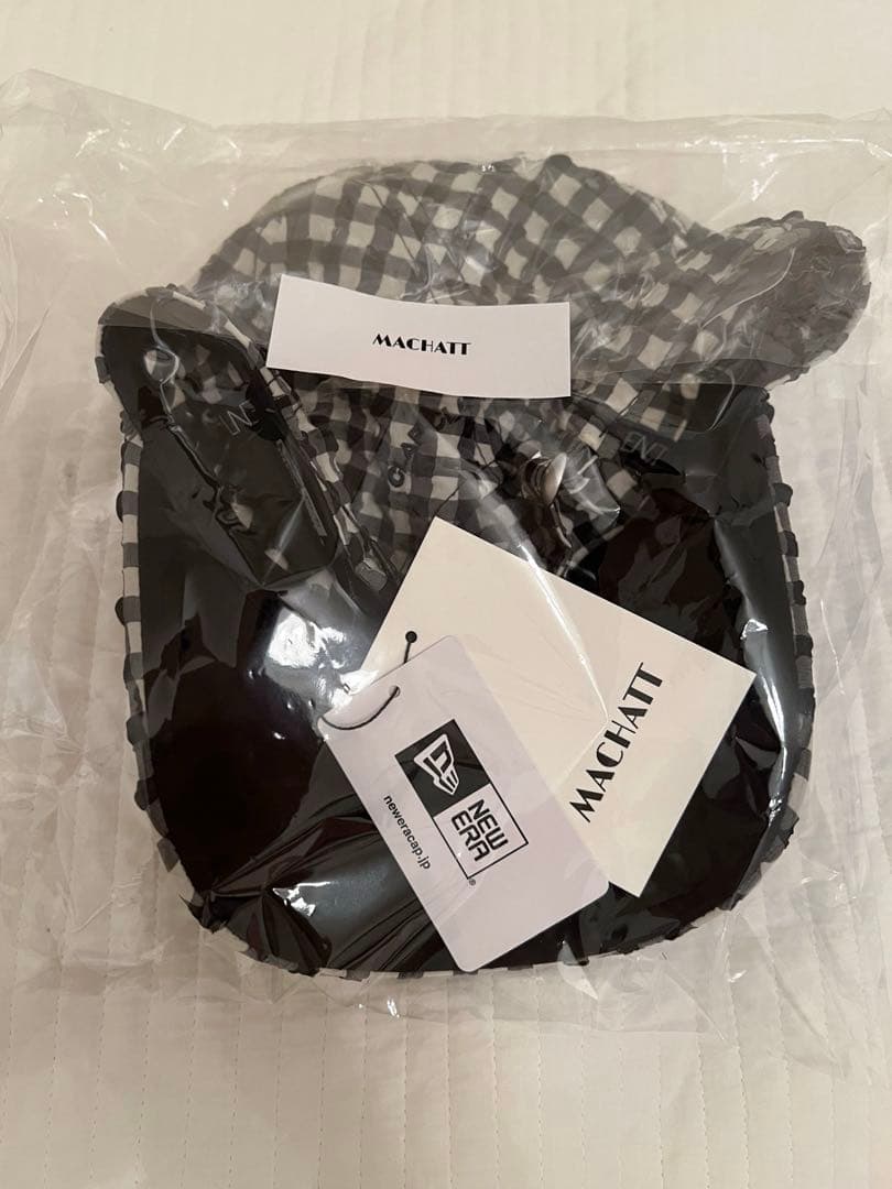 【新品同様タグ付き】machatt ニューエラ キャップ ギンガムチェック