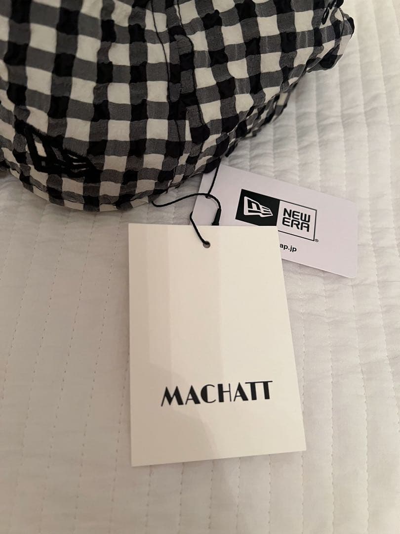 【新品同様タグ付き】machatt ニューエラ キャップ ギンガムチェック
