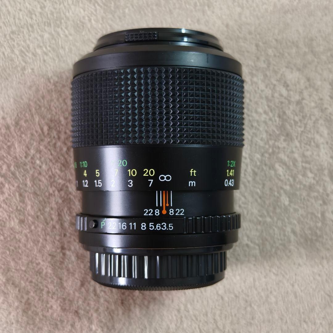 RIKENON P MACRO 100mm F3.5 + Xマウントアダプター