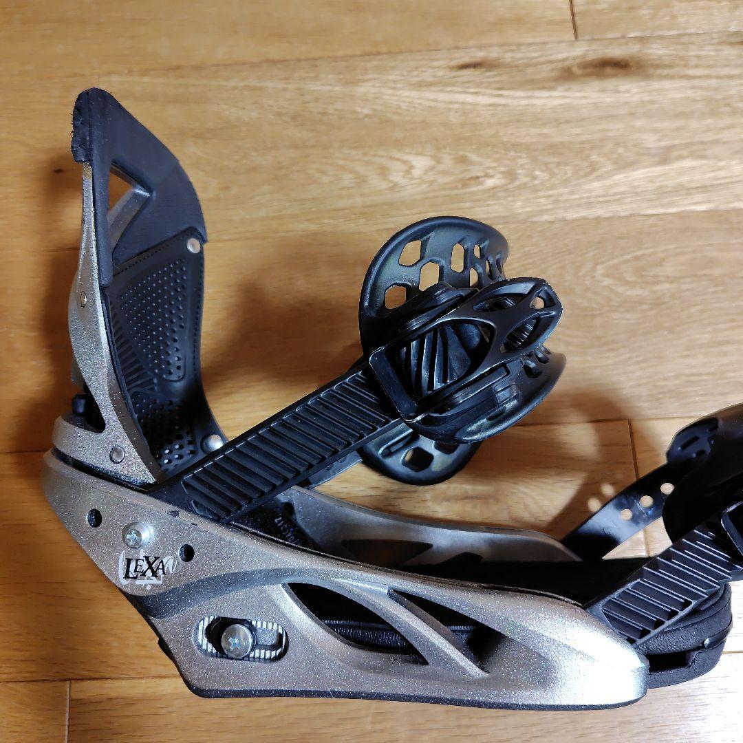 LEXA スノーボードビンディング レディース シルバー