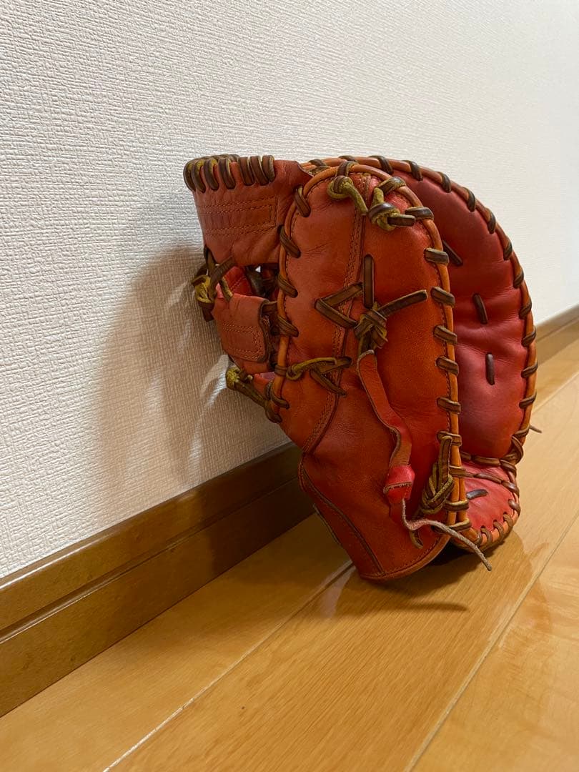 Wilson 軟式グローブ オレンジ ファーストミット