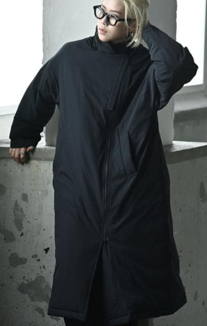 funda mine　UNISEX　2WAYロングダウンコート