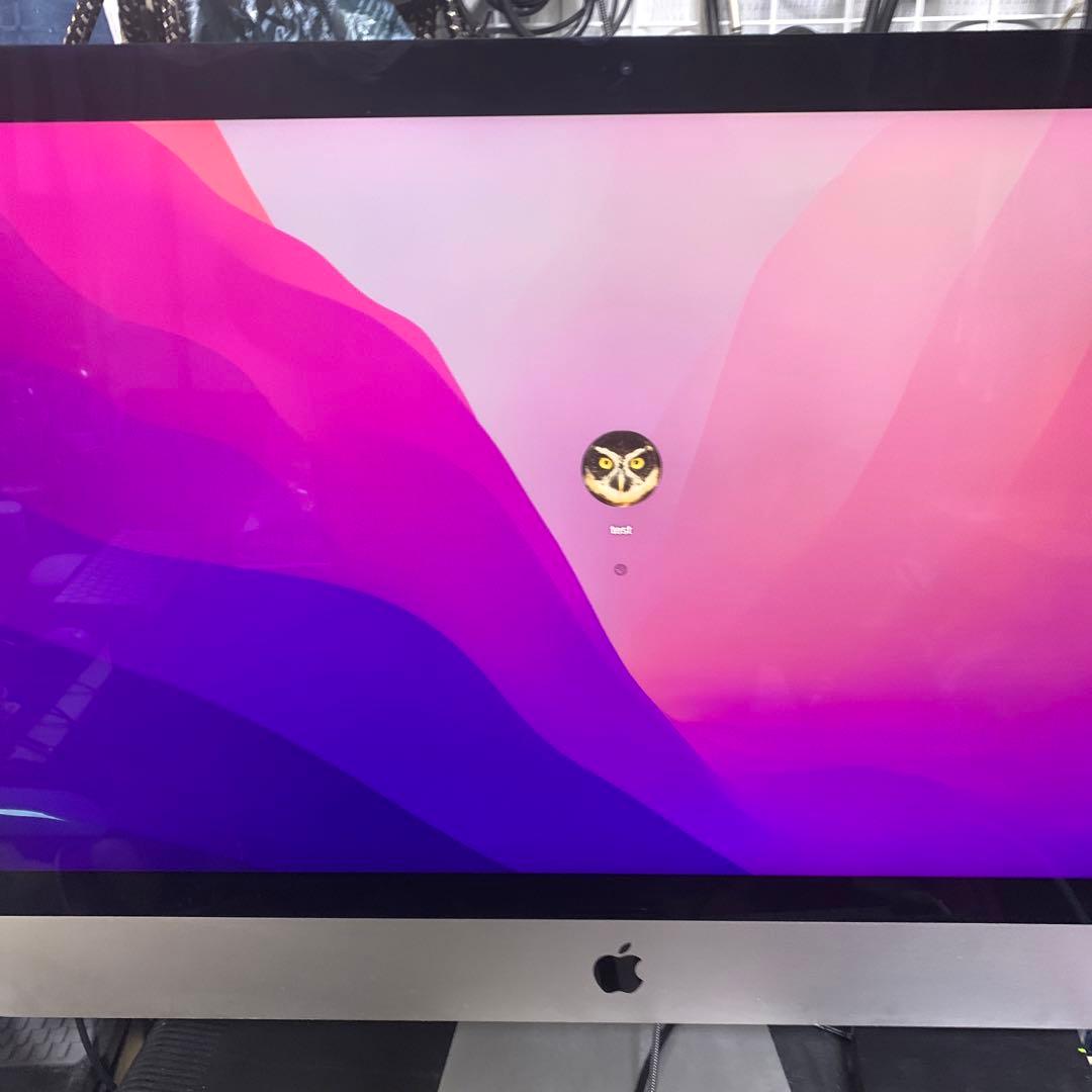 Macデスクトップ iMac 27inch 5k CTO 2015 SSD512gb RAM24gb