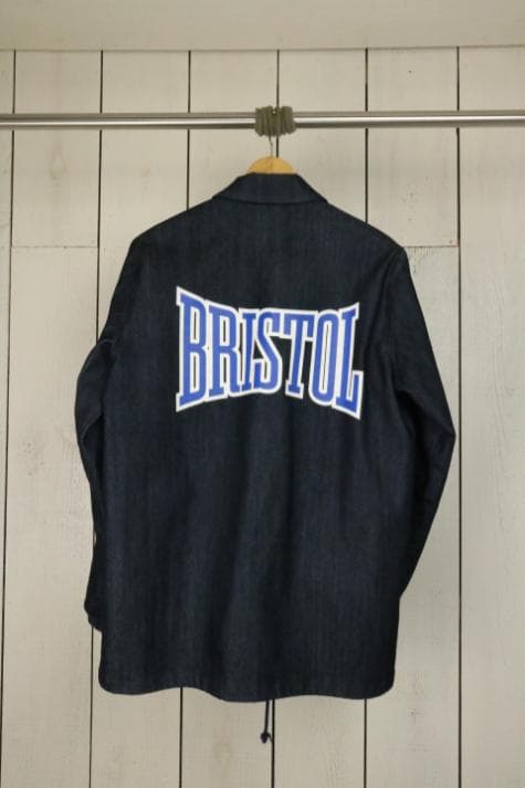 ぽ*ん様 【超美品】☆エフシーレアルブリストル：デニムコーチジャケット　ロゴ　イ
