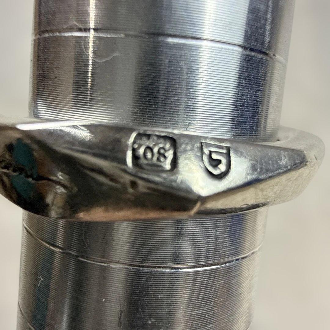 ガルニGARNI クロッケリーリング　シルバー925 約17号