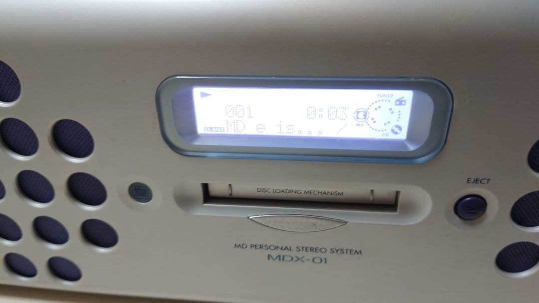 KENWOOD JVC MDX-01 RAMPAGE 動確済 ※⭐説明要確認