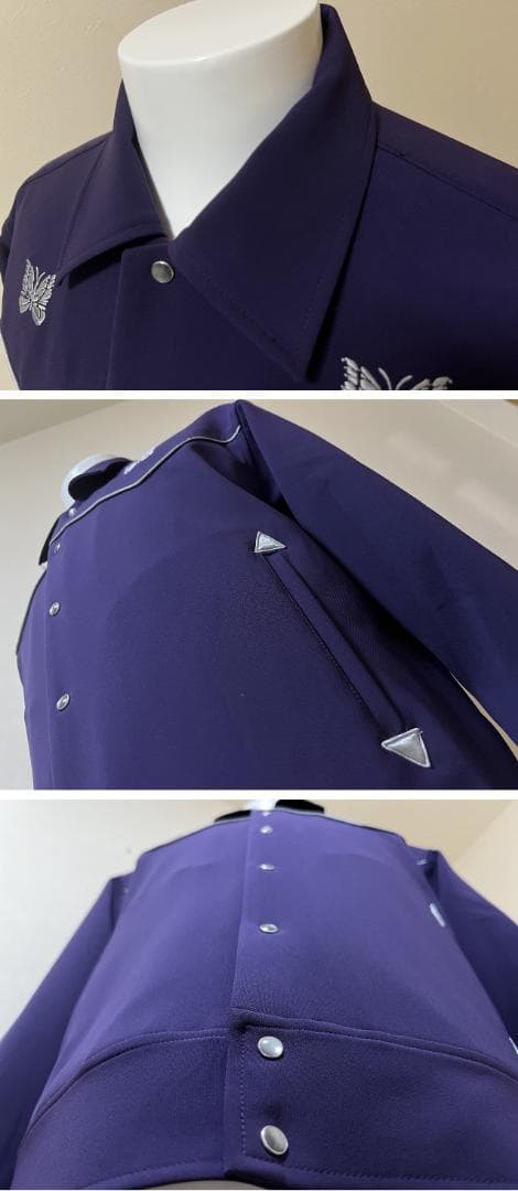 【美品】Needles　パイピング カウボーイ ジャケット 二重織 【S】