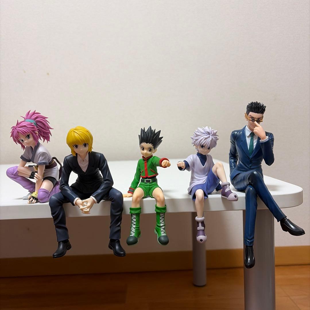 【Sさま】HUNTER×HUNTER フィギュア お座り5点セット‼️