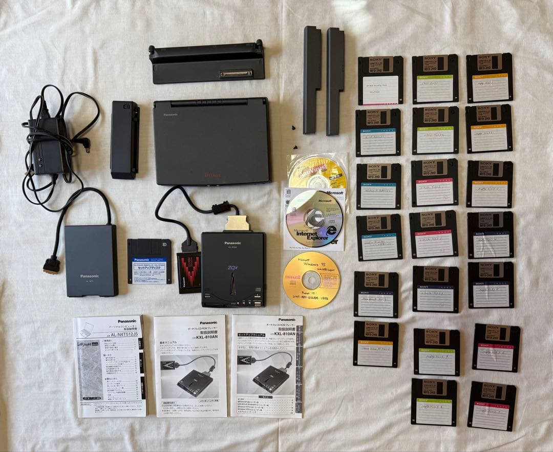 【極美品】PanasonicLet's note AL-N4豪華付属品HDDなし