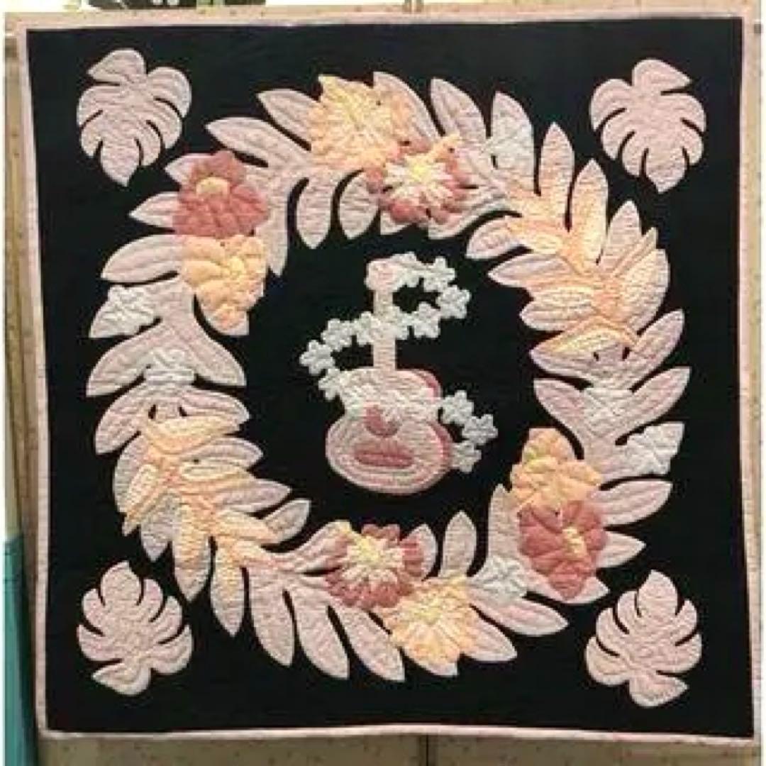 在庫一掃セール!! タペストリー♡ウクレレ♡105×105♡ネイビーブルー♡