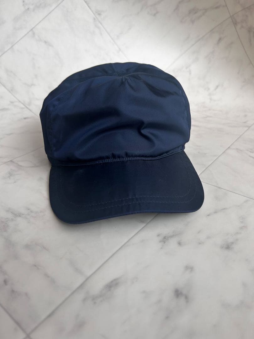 プラダ　ネイビーキャップM