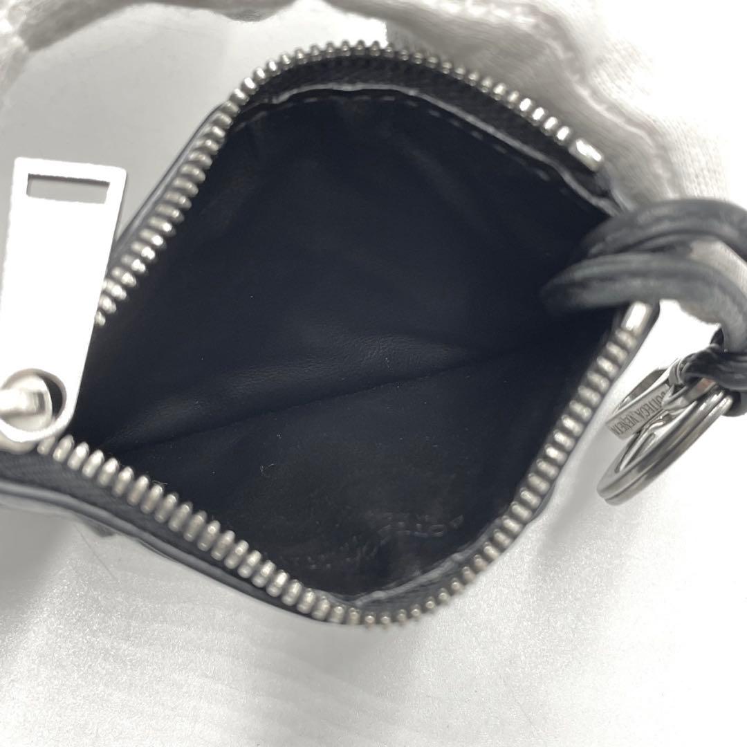 美品● ボッテガヴェネタ ケース イントレチャート ブラック レザー