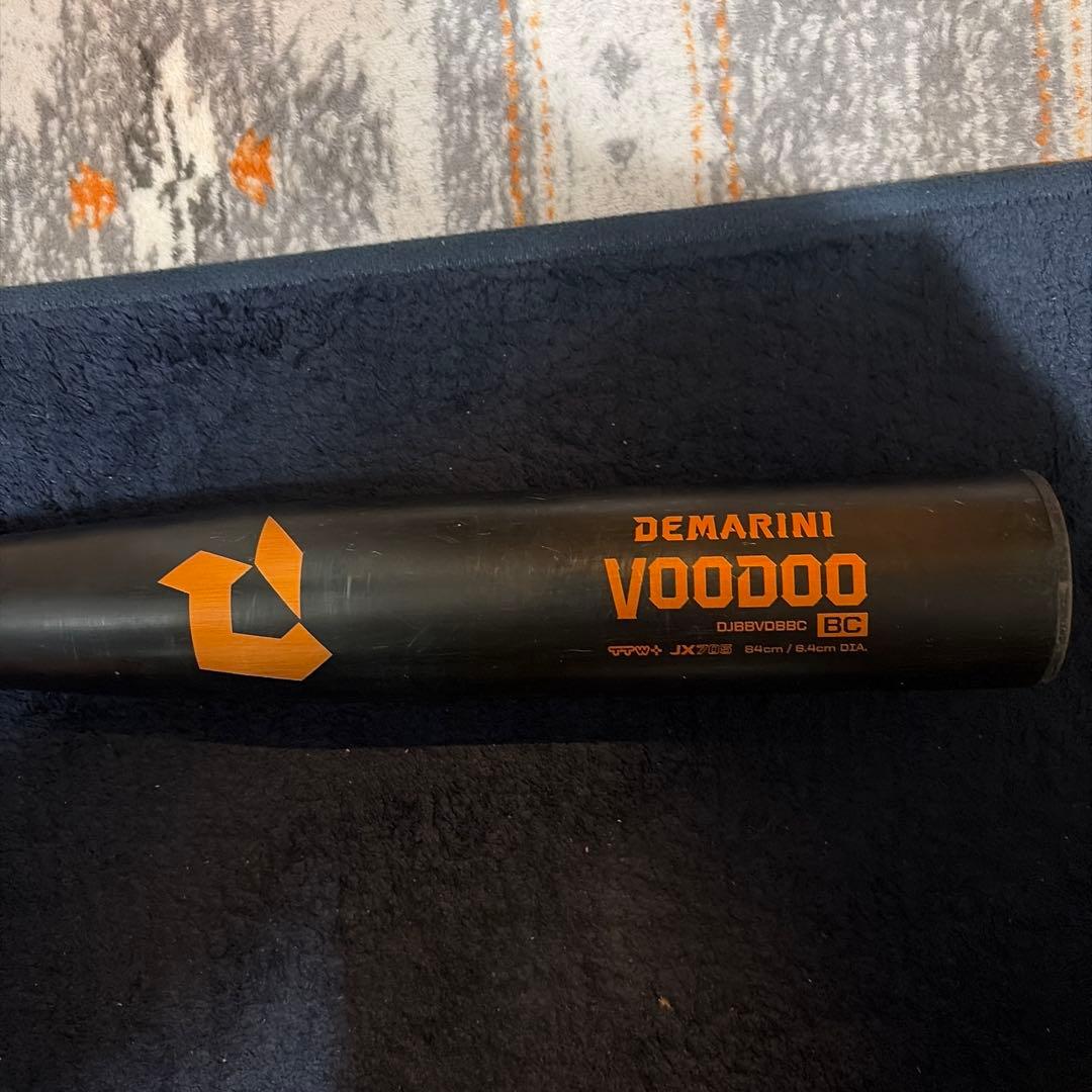 s*T様 新基準　DEMARINI VOODOO 高校野球硬式用バット 84cm
