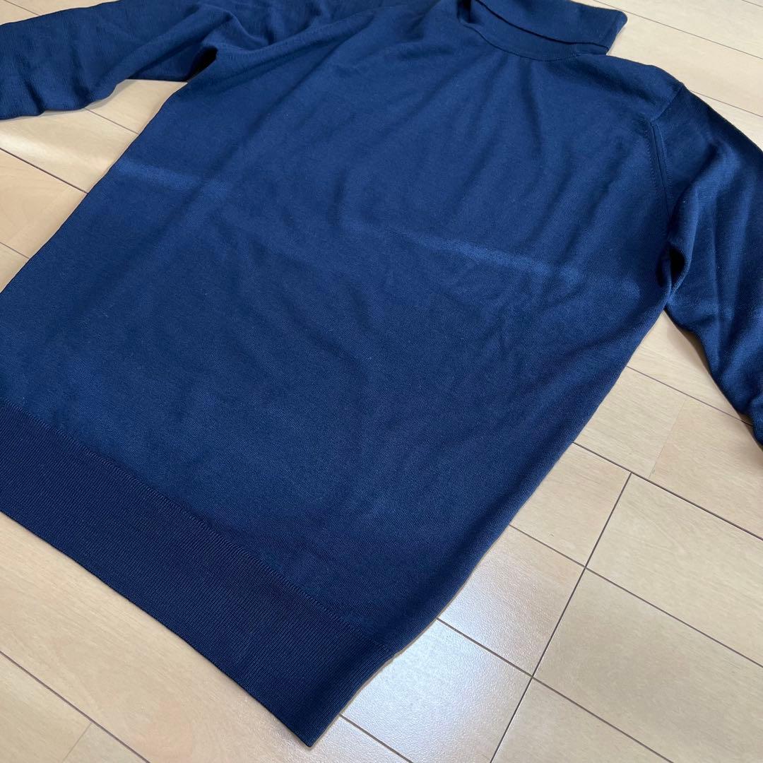 JOHN SMEDLEYタートルネックニット