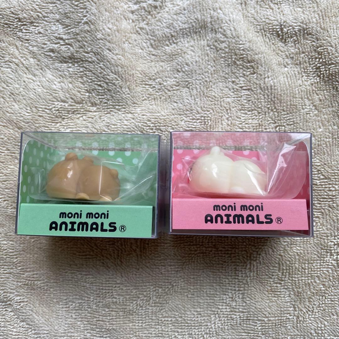 もにまるず にゃんこ　くま　2点セット　moni moni ANIMALS
