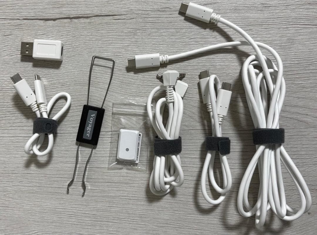 「新品同様」ZSA Voyager 白い色キーボード