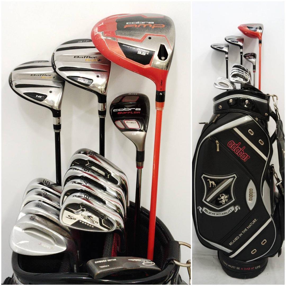 メンズ右利き初心者用　コブラ　cobra　ゴルフクラブセット　K-2033