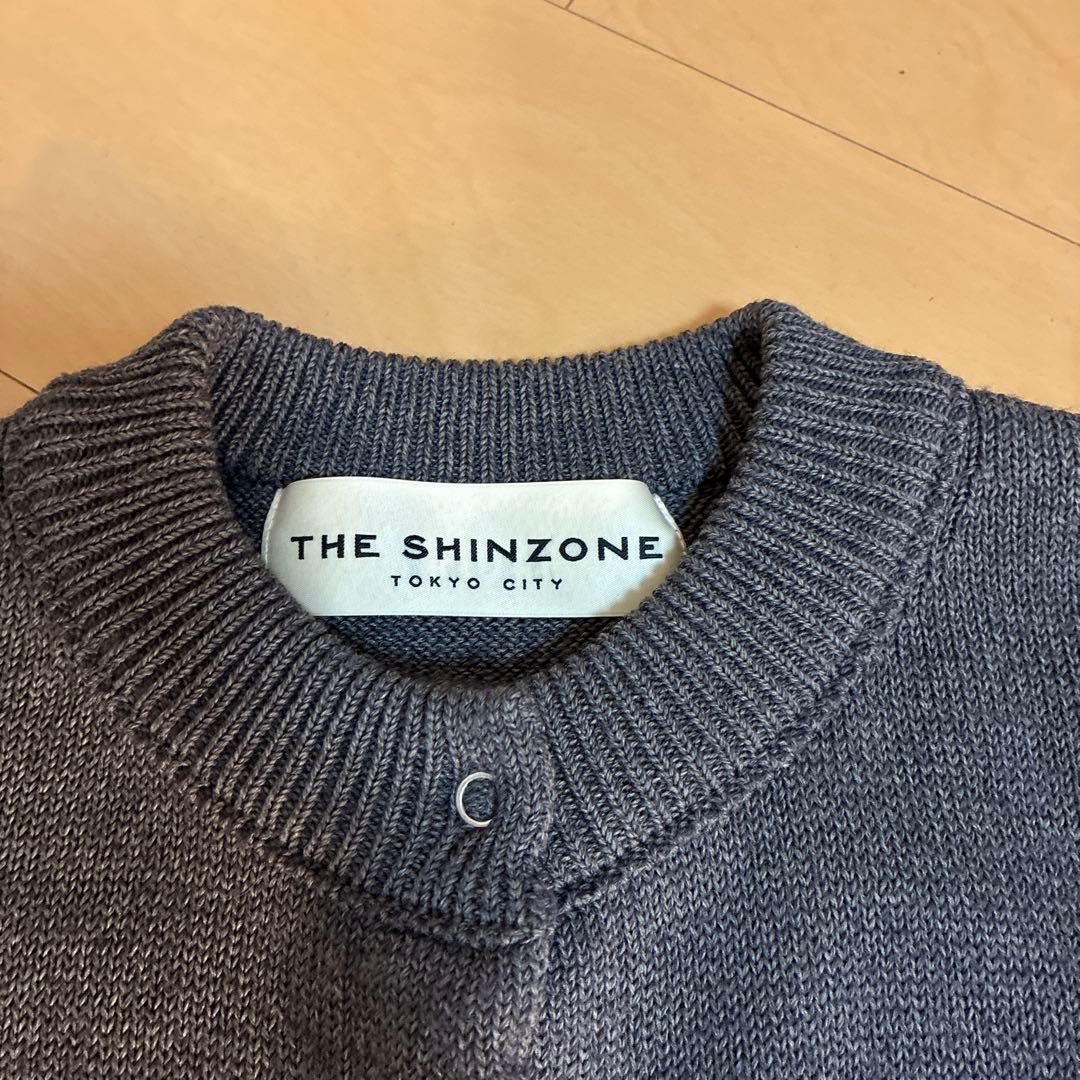 THE SHINZONE / ザシンゾーン　ロングリブカーディガン　グレー