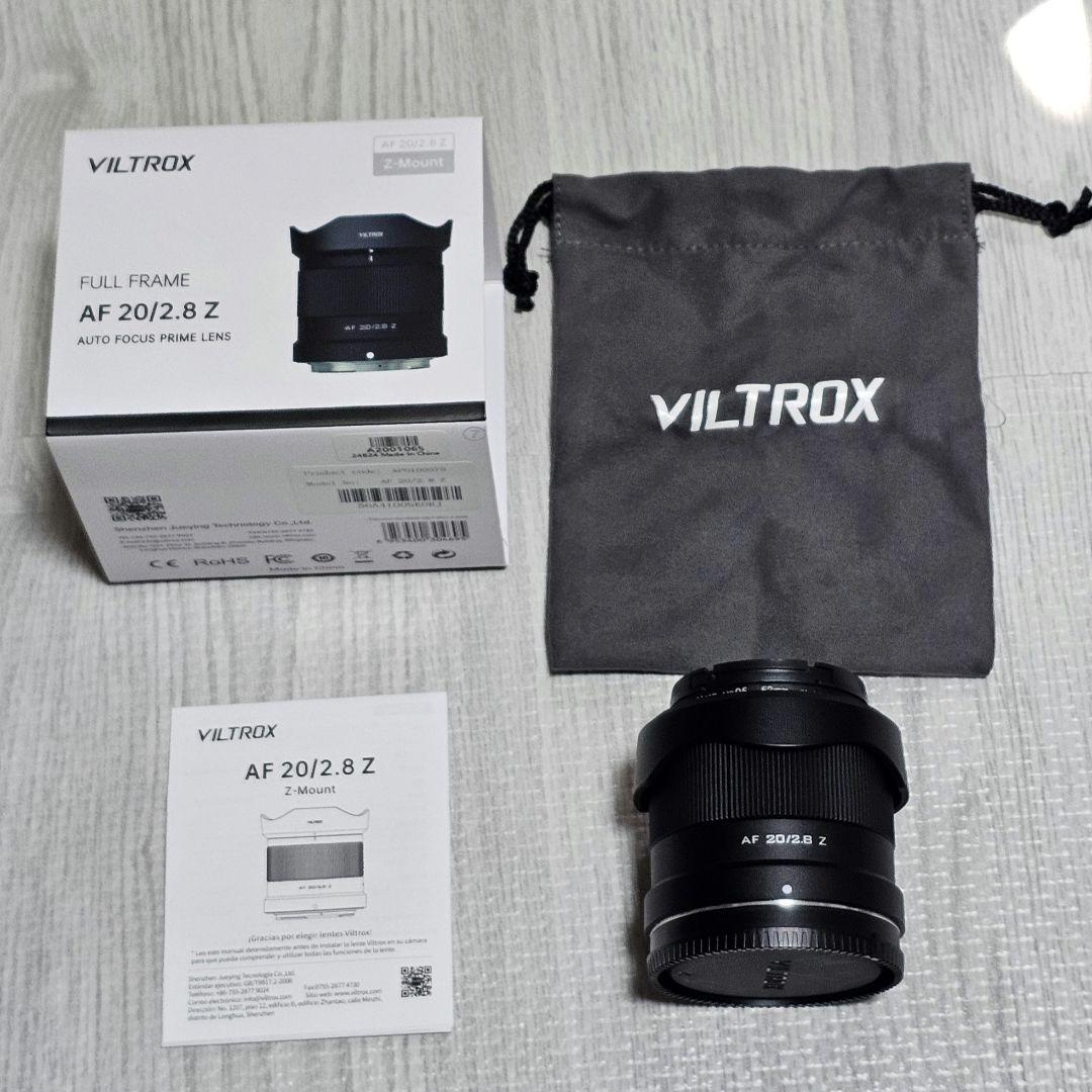 VILTROX AF 20mm f/2.8 Zマウント