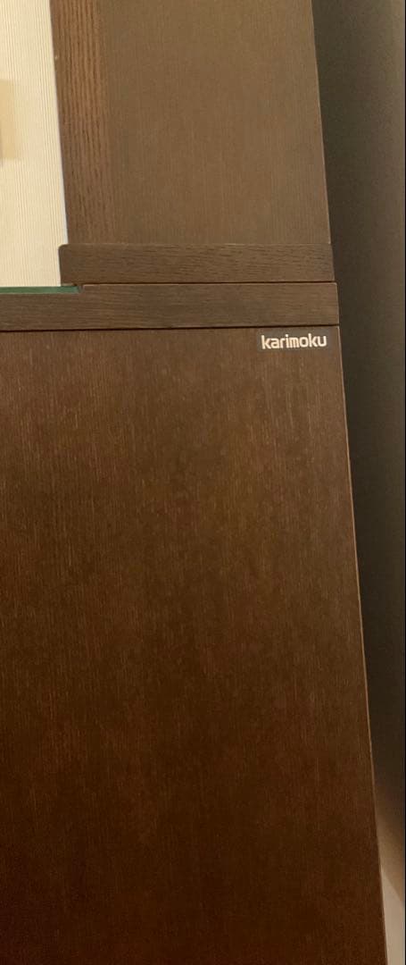 カリモク 三面鏡 鏡台 ドレッサー 収納多 送料込/たのめる便