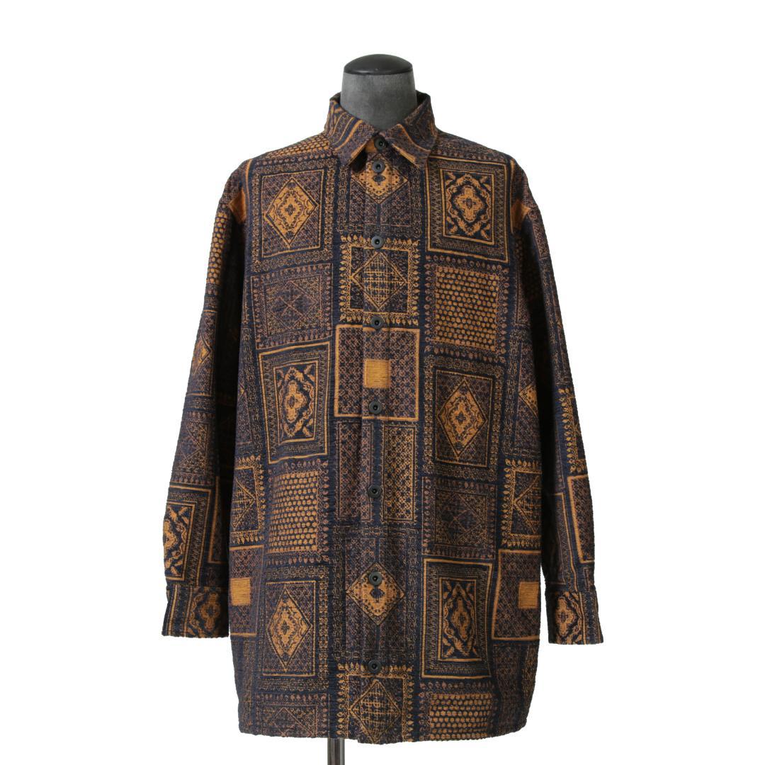 QASIMI カシミ 美品 ジャガード 総柄ジャケット size 46