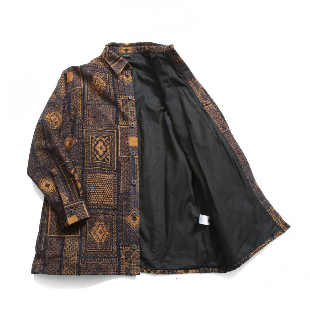 QASIMI カシミ 美品 ジャガード 総柄ジャケット size 46