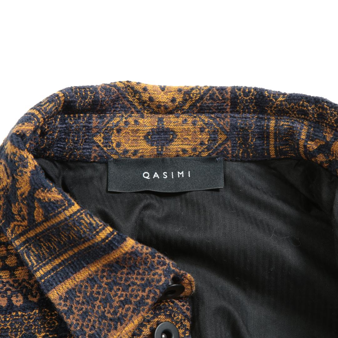QASIMI カシミ 美品 ジャガード 総柄ジャケット size 46