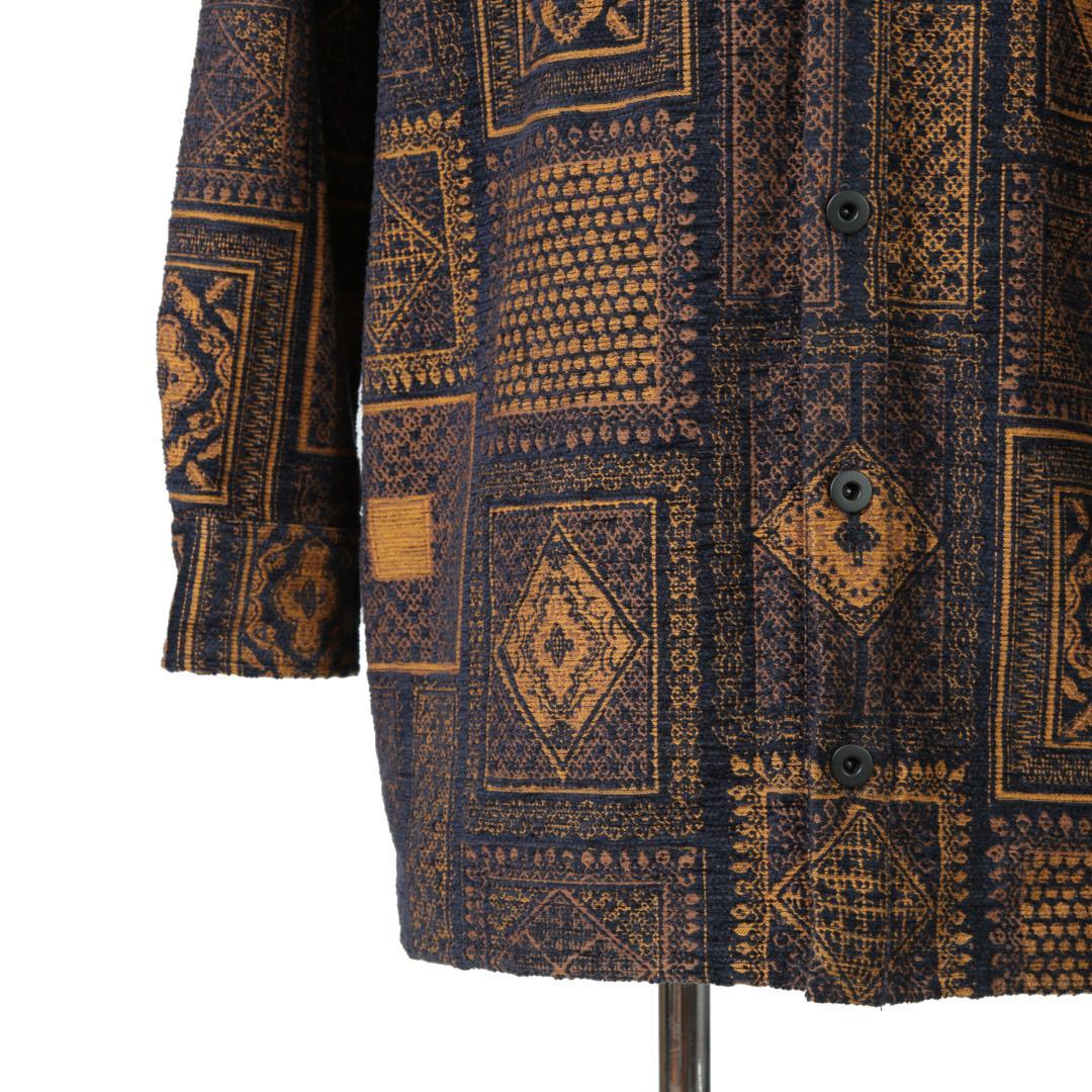 QASIMI カシミ 美品 ジャガード 総柄ジャケット size 46