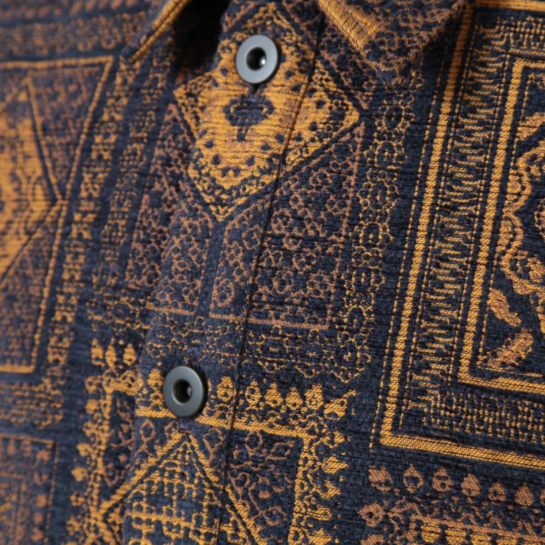 QASIMI カシミ 美品 ジャガード 総柄ジャケット size 46