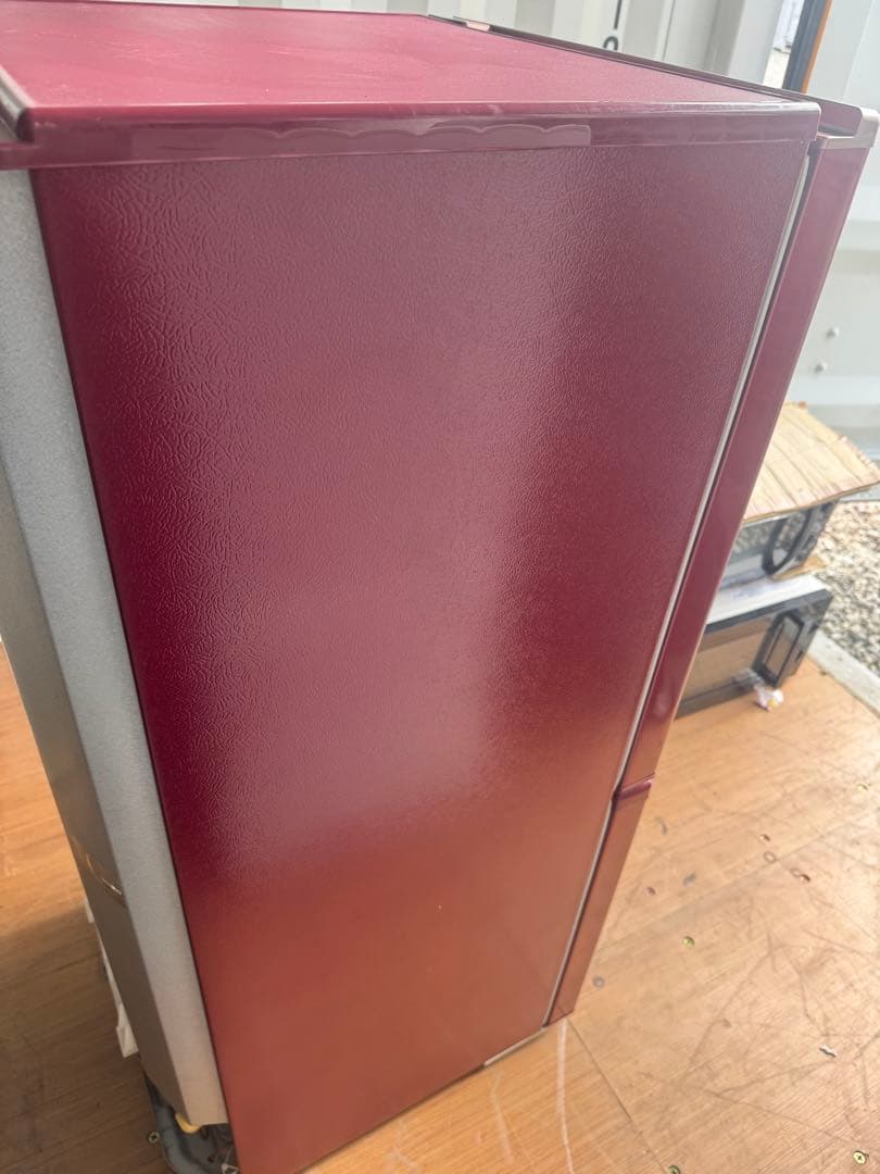 AQUA 168l 2020年製ワインレッド 冷蔵庫 下冷凍