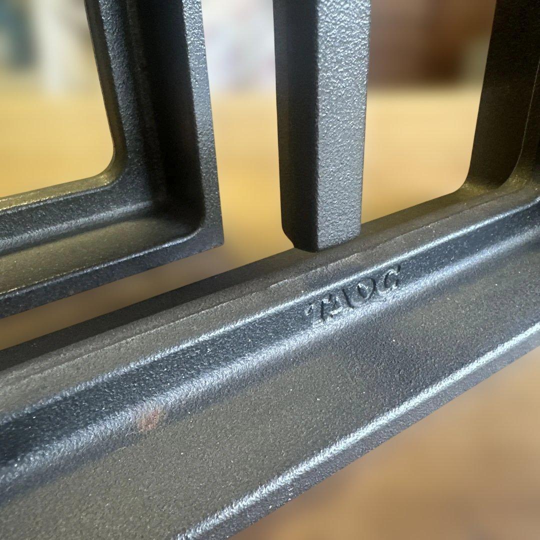 TAOCスピーカースタンド 鋳鉄製 2個　①