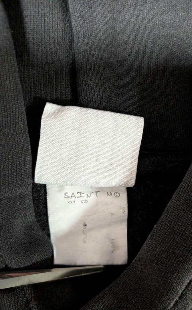 SAINT×××× パーカー 黒